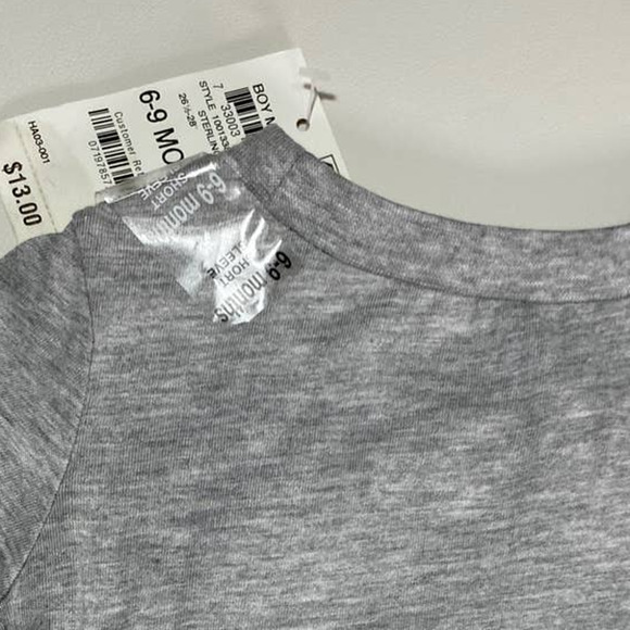 Three Boys Bundle 0-9 Month Baby Gap, First Impressions, & Wrangler Shirt - Picture 10 of 10